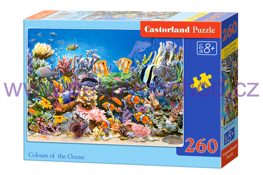 Castorland B-27279-1 Colours of the Ocean 260 dílků