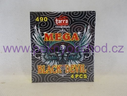 Mega Black Devil petarda 4ks Kat. F2 od 18 let