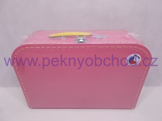 Dětský kufřík 30 cm růžový