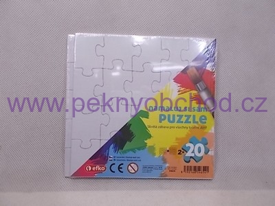 Namaluj si sám puzzle čtverec 54654